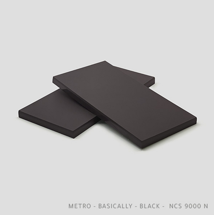 obkladačka BASICALLY BLACK METRO Click´n Tile tinacisar.sk