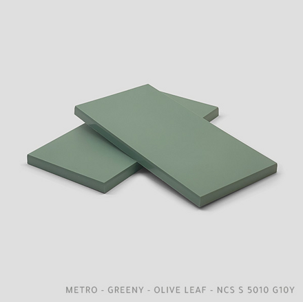 obkladačka GREENY OLIVE LEAF METRO Click´n Tile tinacisar.sk