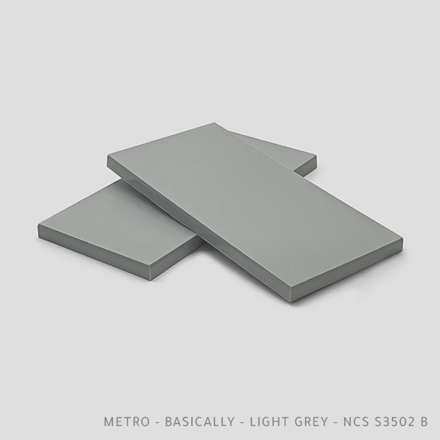 Basically Light Grey Metro