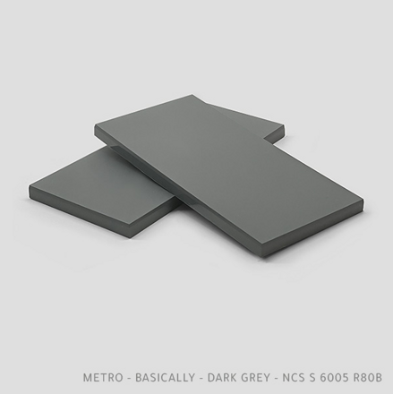 Basically Dark Grey Metro