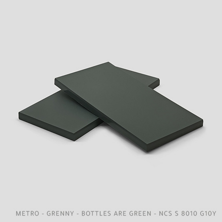 Greeny Bottles Are Green Metro