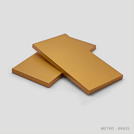 Brass/Gold Metro